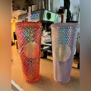 Starbucks Iridescent Tumbler Set - Trenta Size (LARGE)